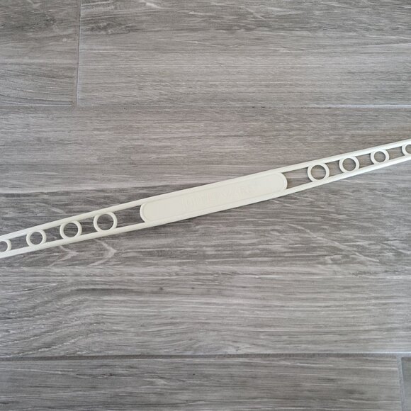 TUPPERWARE VINTAGE 1970s 624-26 ROUND CAKE CARRIER HANDLE CARRYING STRAP WHITE - Picture 7 of 7